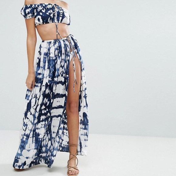 co ord maxi skirt